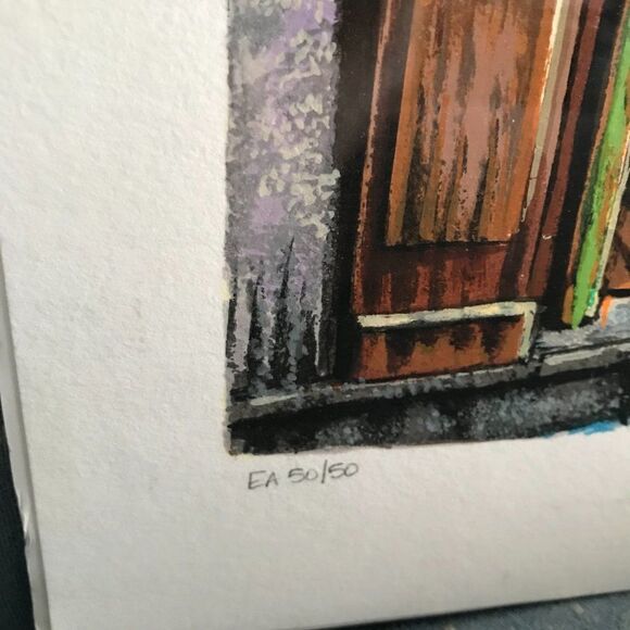 "Specialties Francaises Regiona" by Arkady Ostritsky Serigraph - Picture 5 of 8